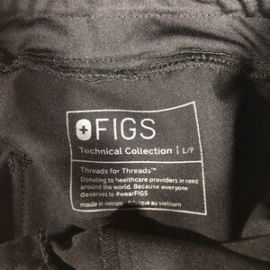 Figs technical collection scrubs.  These are black and size large.